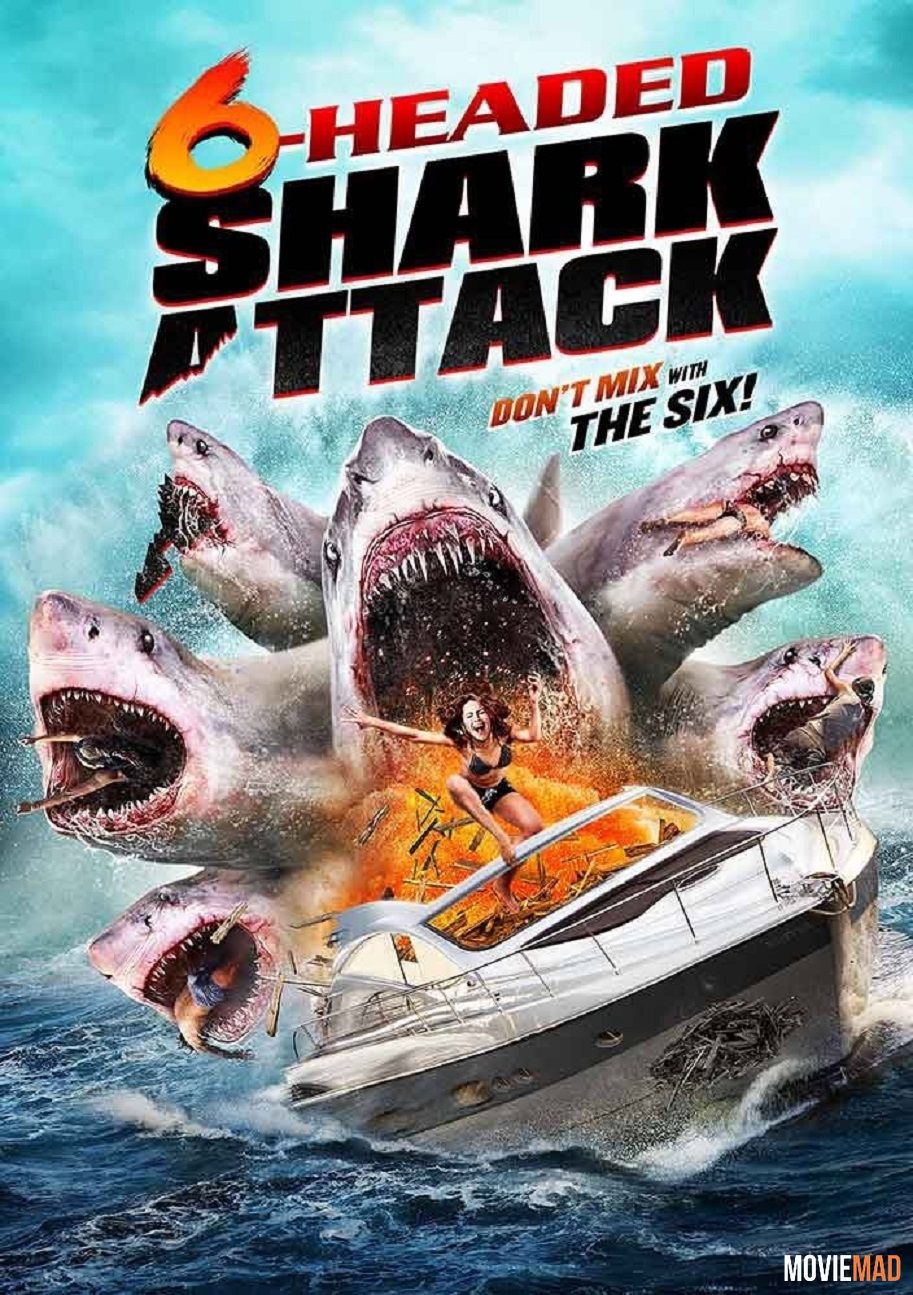 6-Headed Shark Attack (2018) UNCUT Hindi Dubbed BluRay Full Movie 720p 480p