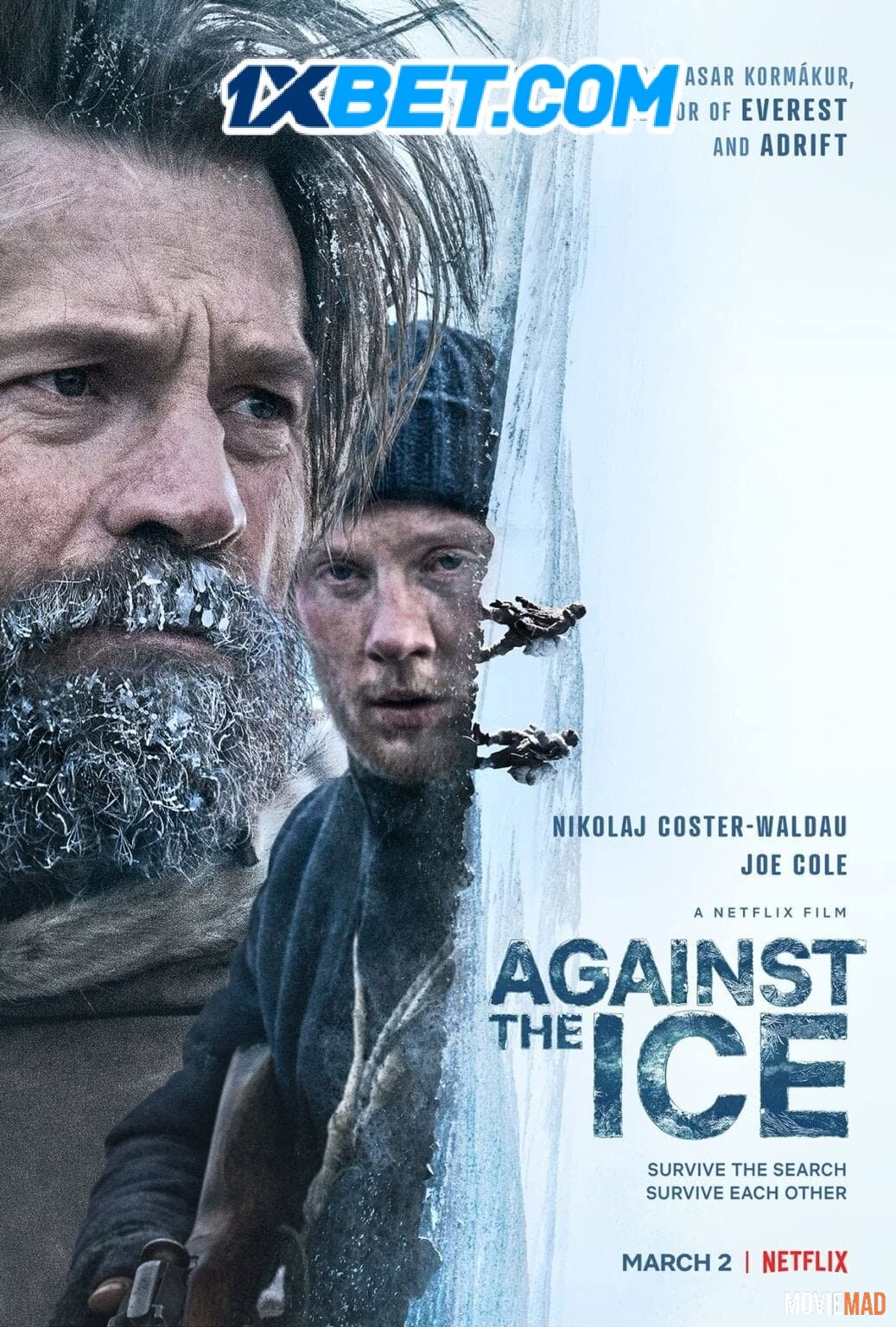 Against the Ice (2022) Bengali (Voice Over) Dubbed WEBRip Full Movie 720p 480p