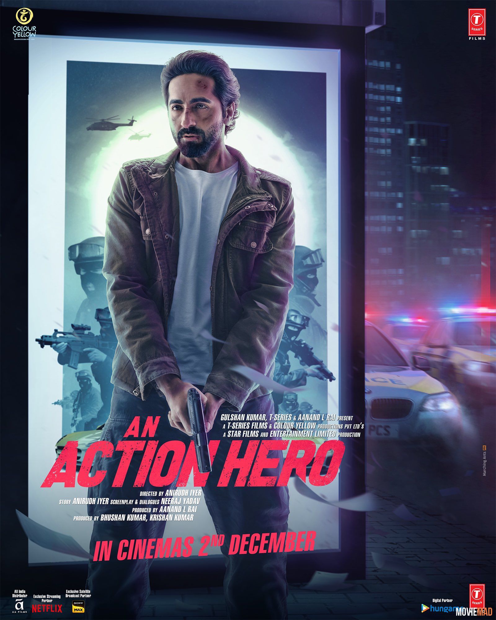 An Action Hero (2022) Hindi ORG HDRip Full Movie 720p 480p