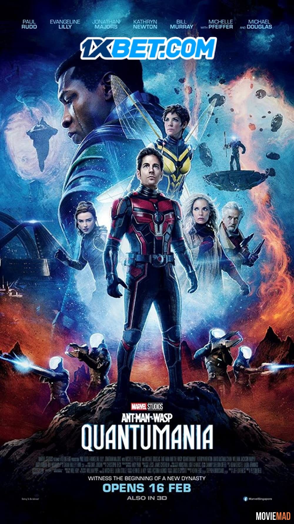 Ant-Man and the Wasp Quantumania 2023 Bengali (Voice Over) Dubbed CAMRip Full Movie 720p 480p