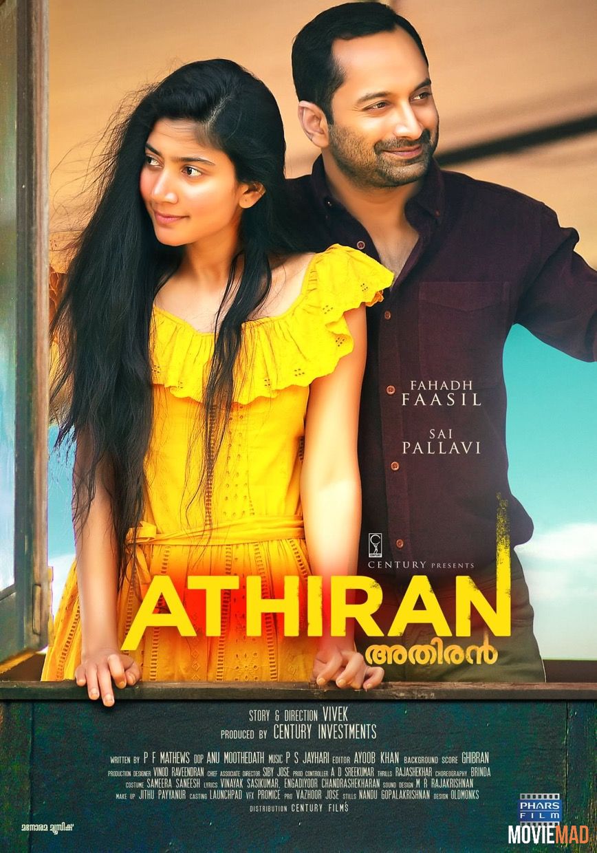 Athiran 2019 UNCUT Hindi Dubbed ORG DVDRip Full Movie 720p 480p