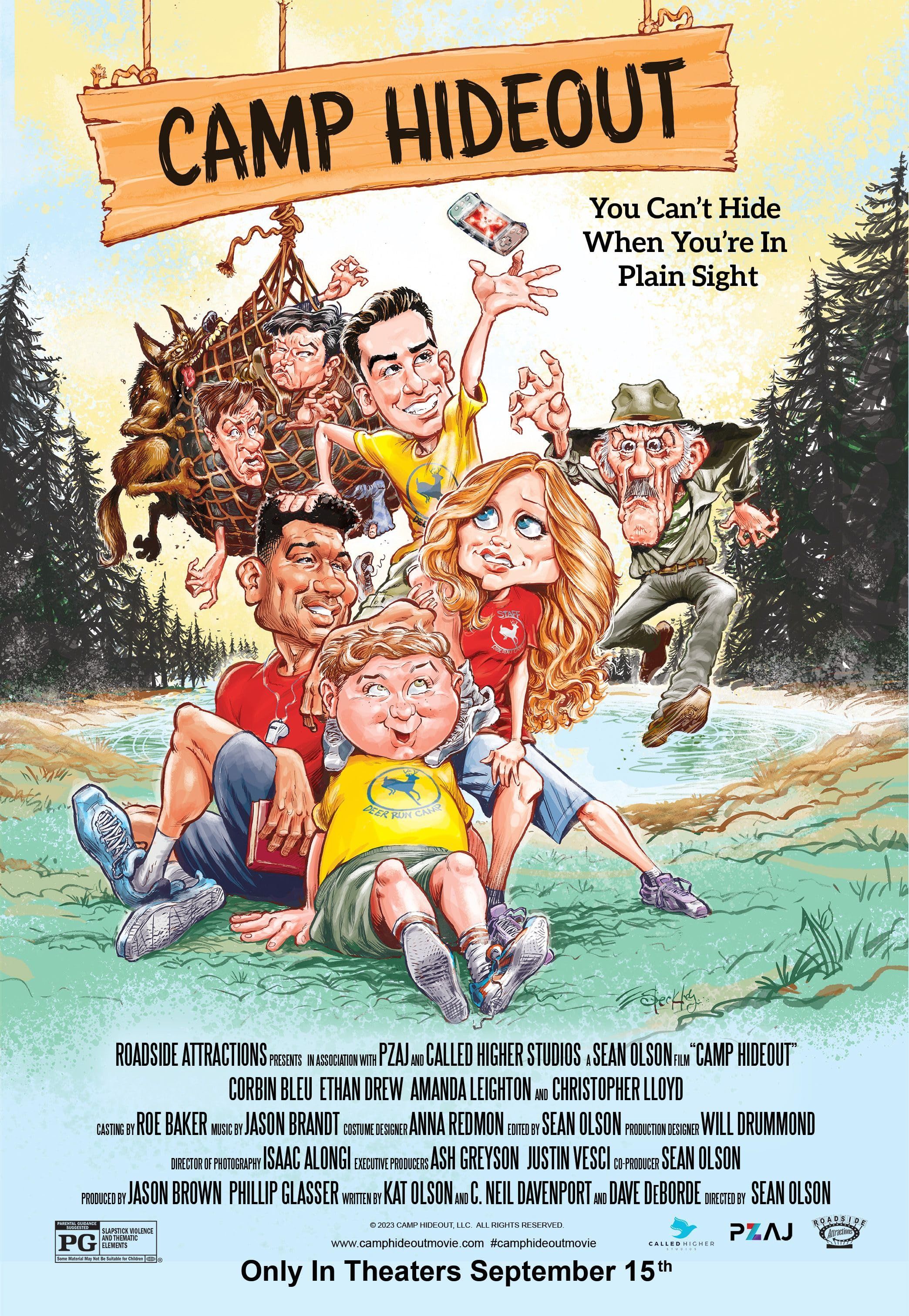 Camp Hideout 2023 (Voice Over) Dubbed CAMRip Full Movie 720p 480p