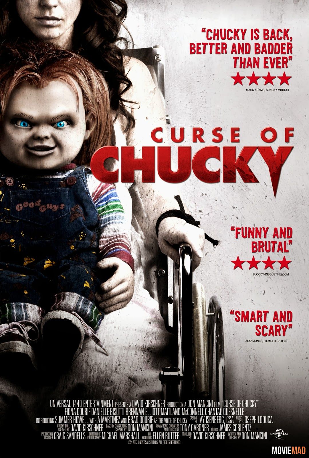 Curse of Chucky 2013 Hindi Dubbed BluRay Full Movie 720p 480p