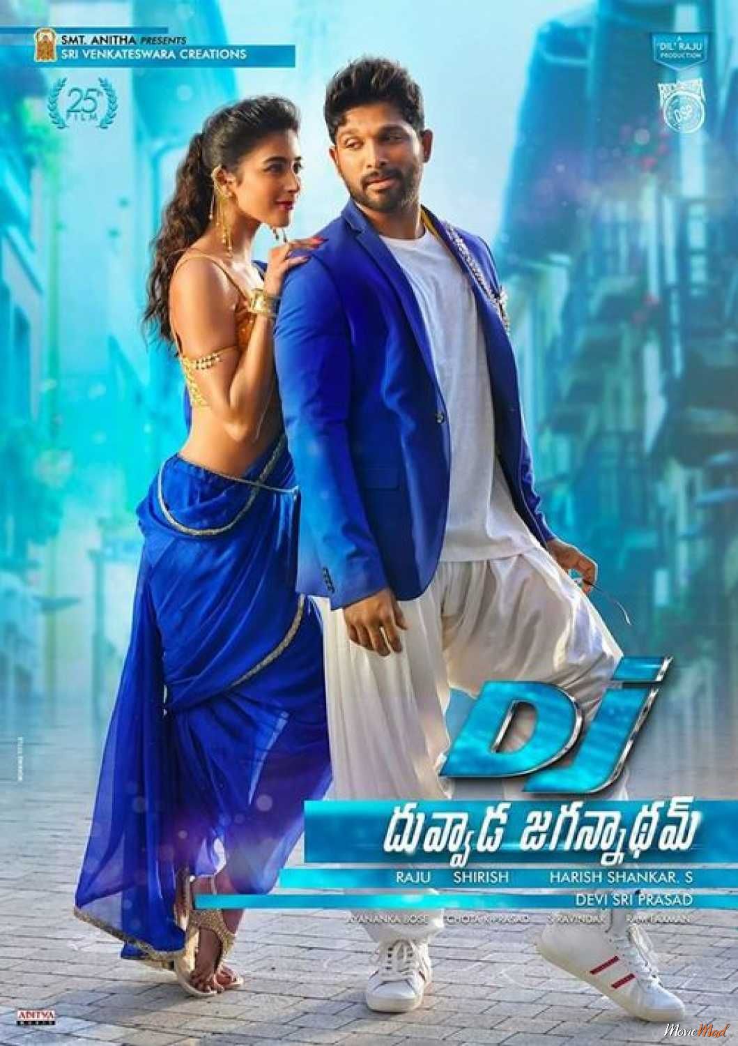 Duvvada Jagannadham 2017 Hindi Dubbed HDRip Full Movie 720p 480p