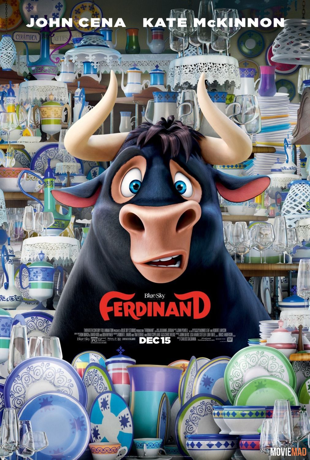 Ferdinand 2017 Hindi Dubbed BluRay Full Movie 720p 480p