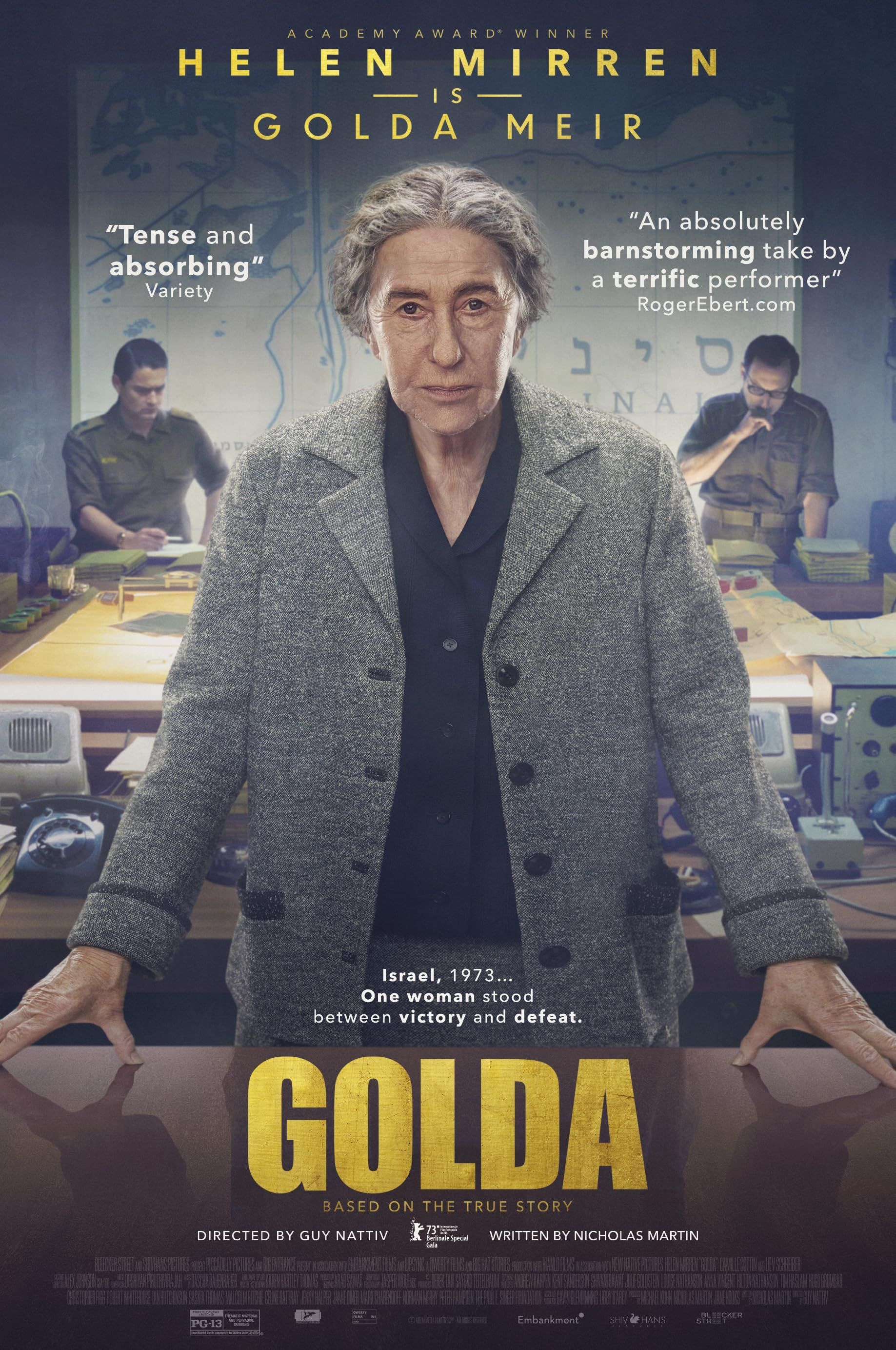 Golda (2023) English ORG HDRip Full Movie 720p 480p