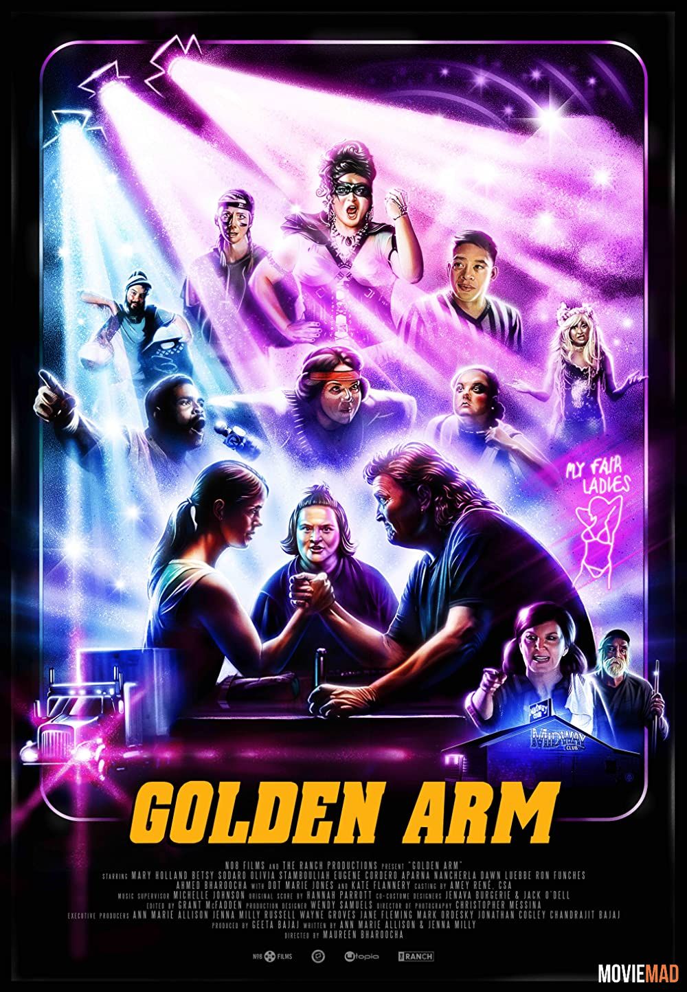 Golden Arm 2021 English HDRip Full Movie 720p 480p