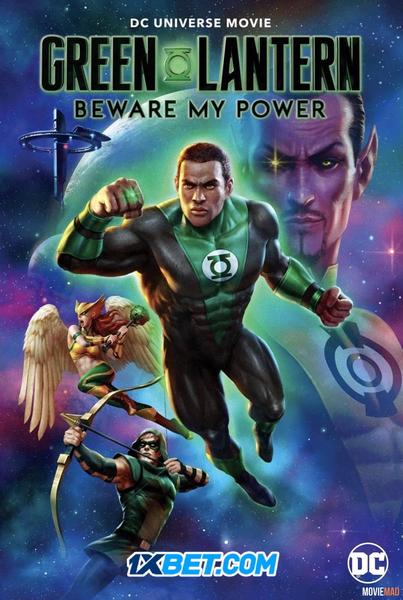 Green Lantern Beware My Power 2022 Bengali (Voice Over) Dubbed WEBRip Full Movie 720p 480p