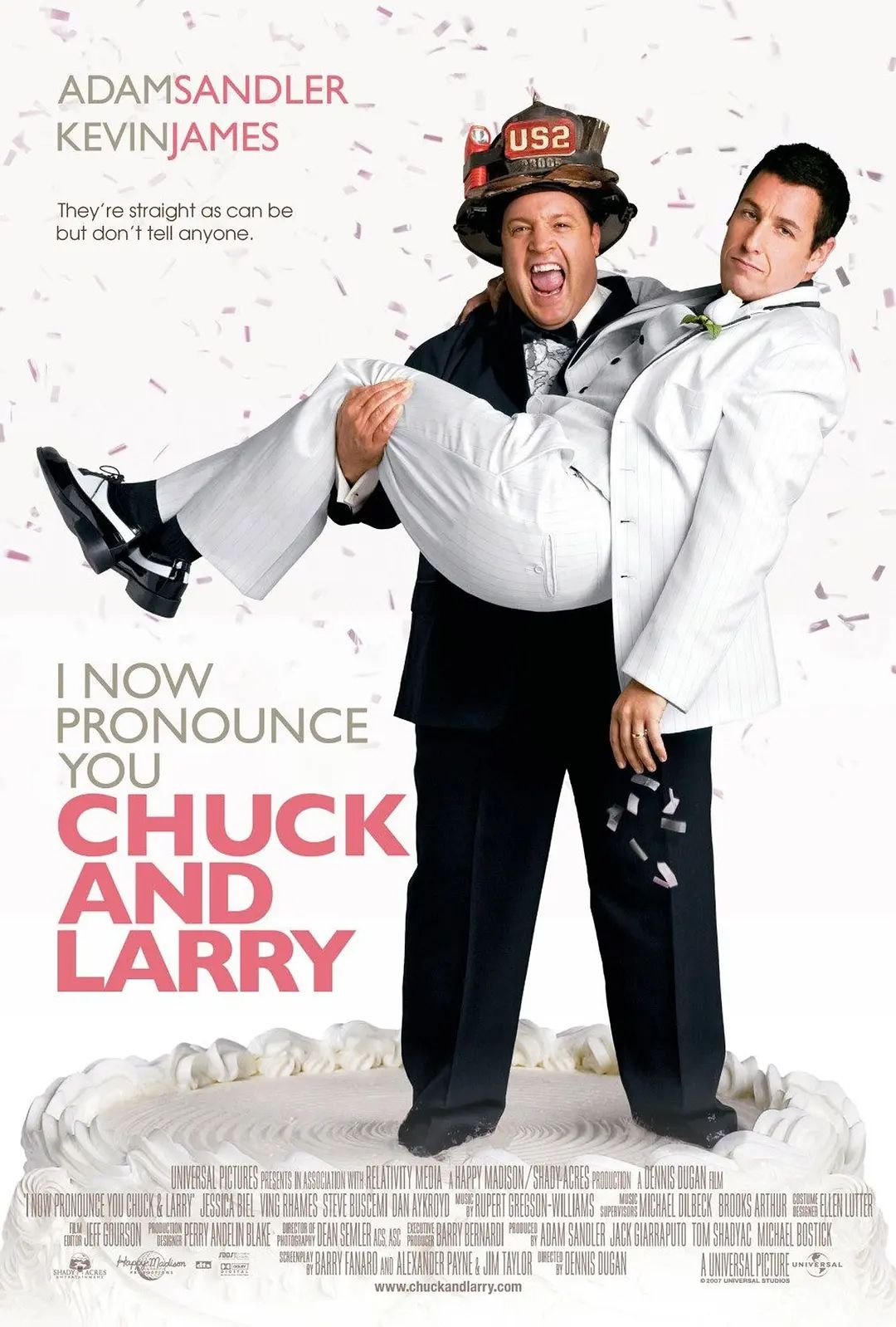 I Now Pronounce You Chuck And Larry (2007) Hindi Dubbed HDRip