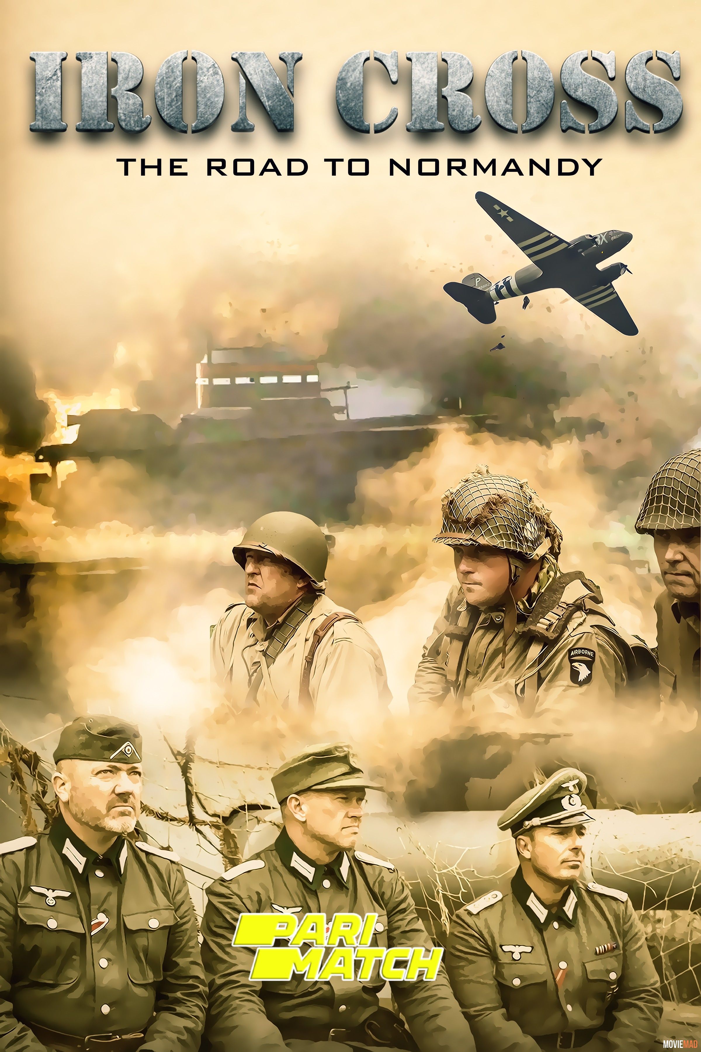 Iron Cross The Road to Normandy 2022 Bengali (Voice Over) Dubbed WEBRip Full Movie 720p 480p