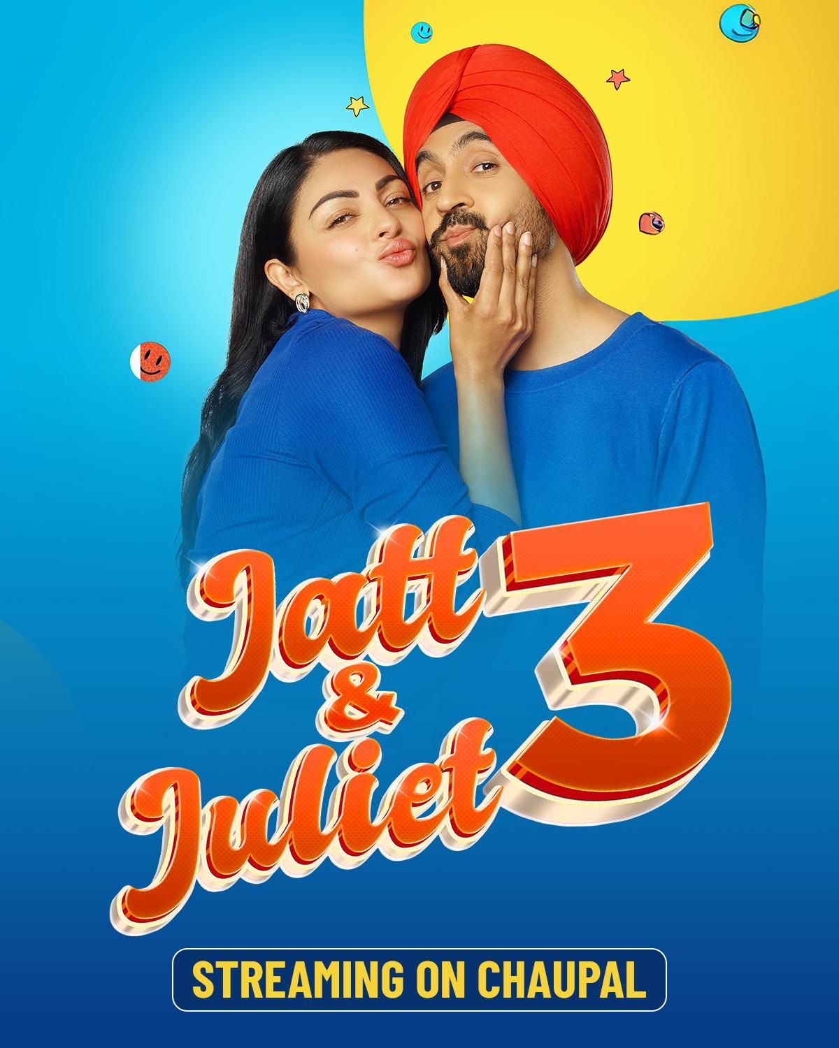 Jatt And Juliet 3 (2024) Punjabi HDRip