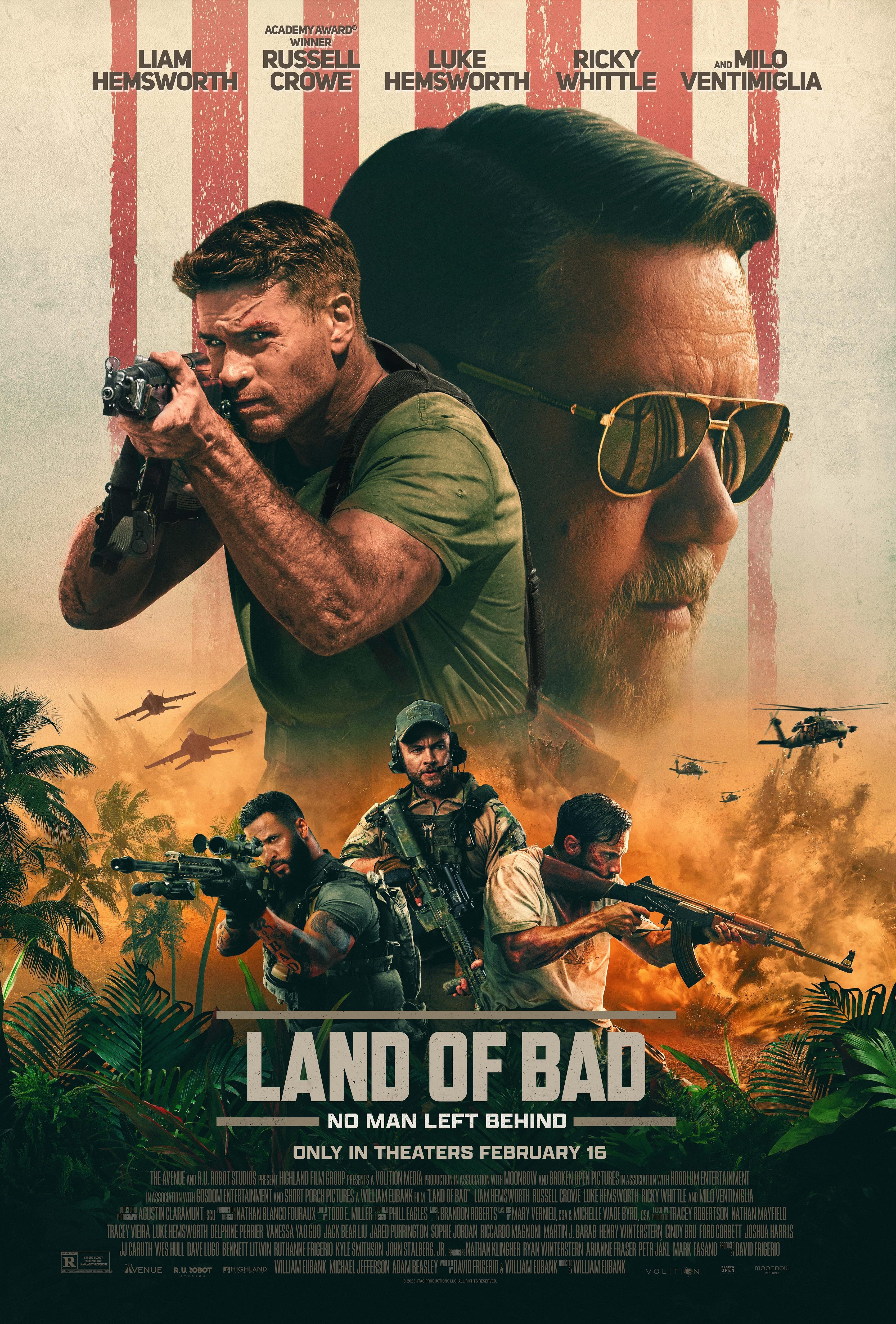 Land of Bad (2024) Hindi Dubbed ORG Full Movie HDRip