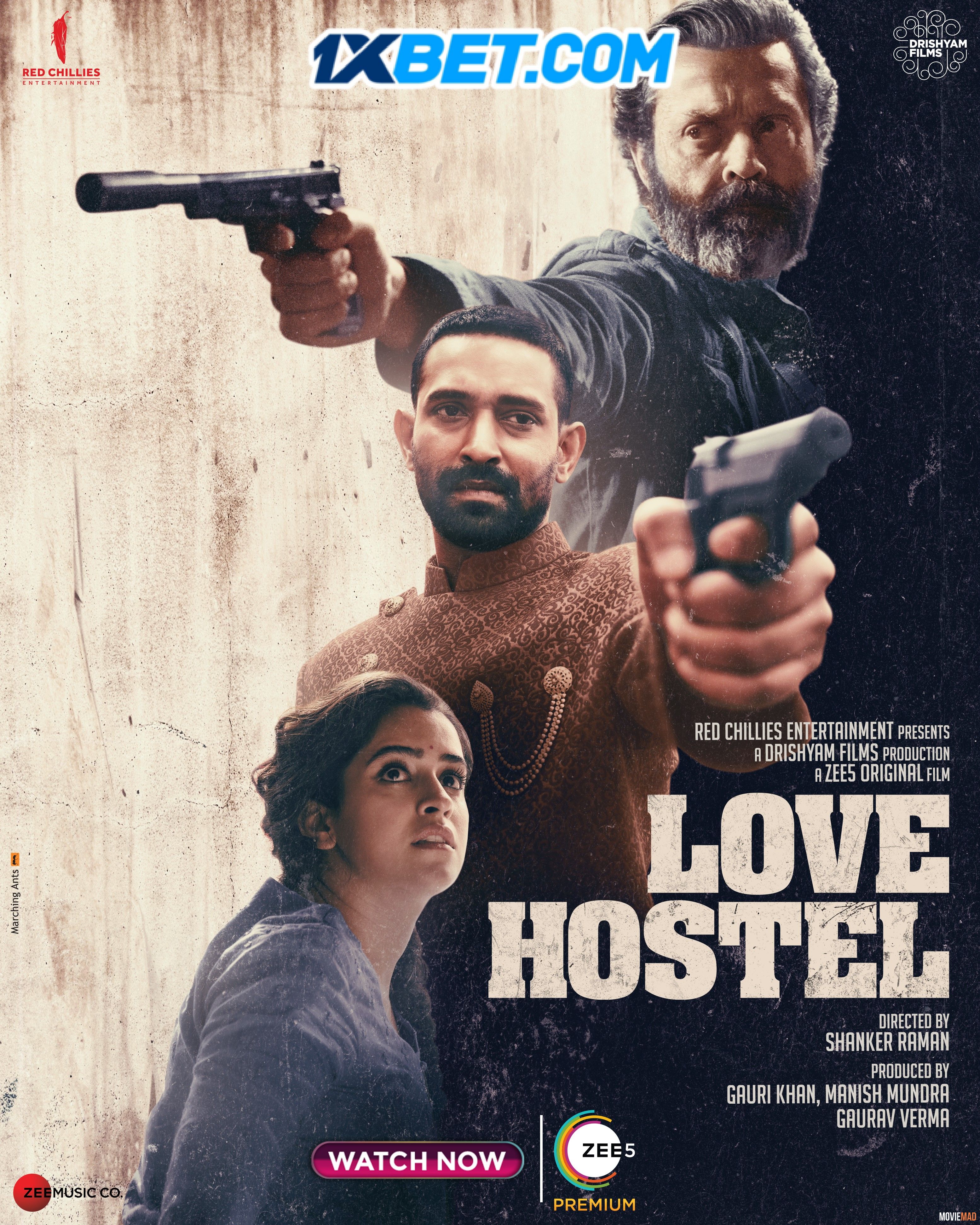 Love Hostel 2022 Bengali (Voice Over) Dubbed WEBRip Full Movie 720p 480p