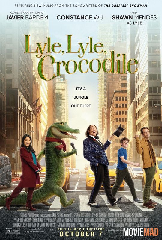 Lyle, Lyle, Crocodile (2022) Hindi Dubbed ORG WEB DL Full Movie 1080p 720p 480p