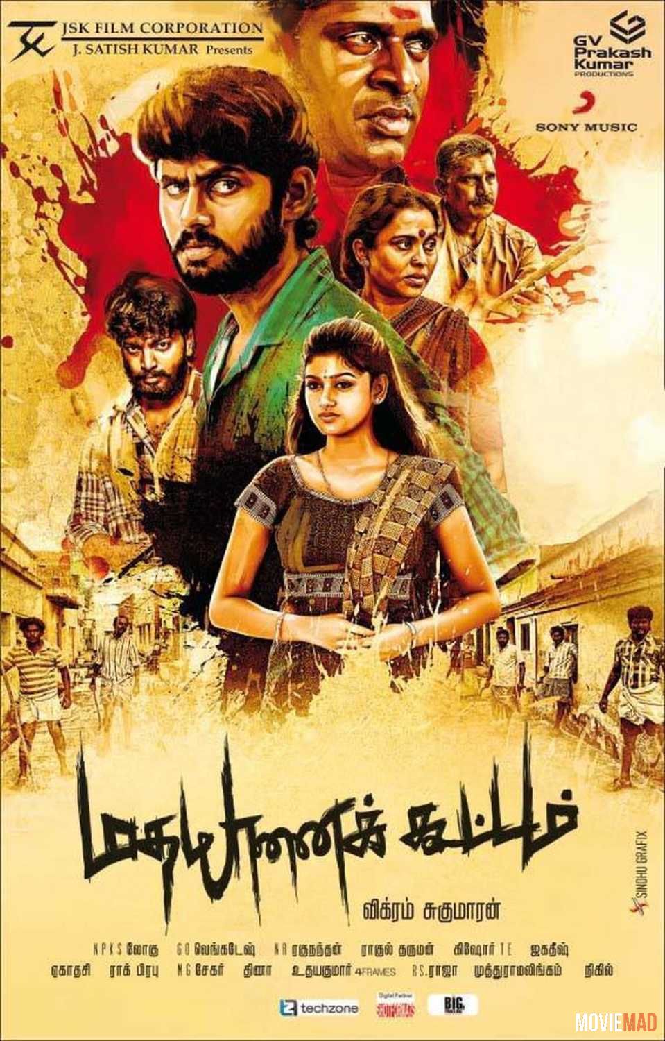 Madha Yaanai Koottam 2013 Hindi Dubbed HDRip Full Movie 720p 480p