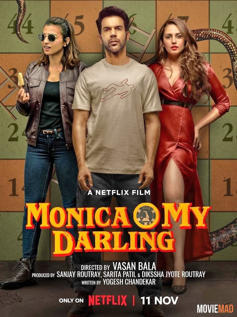 Monica O My Darling (2022) Hindi ORG HDRip Full Movie 1080p 720p 480p