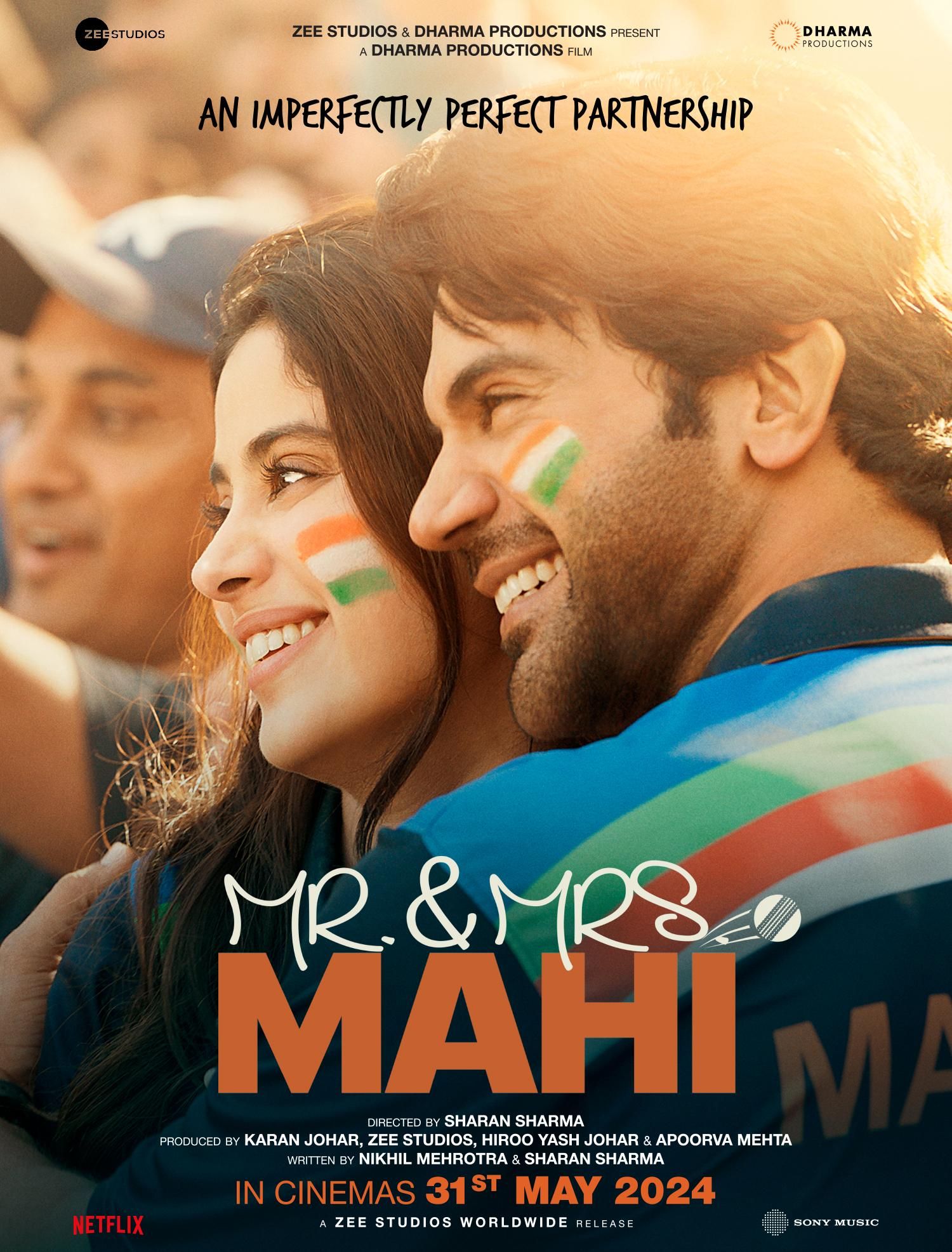 Mr And Mrs Mahi (2024) Hindi HDRip