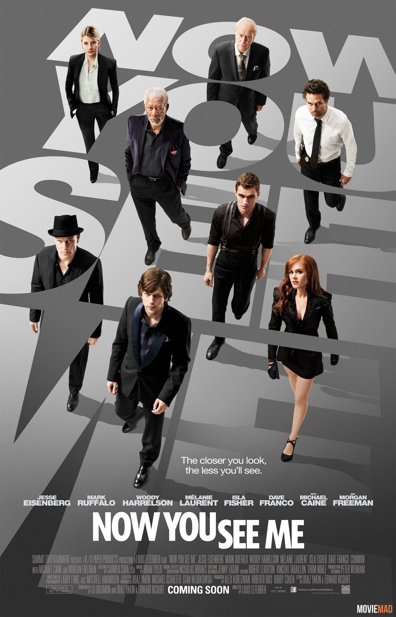 Now You See Me 2013 EXTENDED Hindi Dubbed BluRay Full Movie 720p 480p