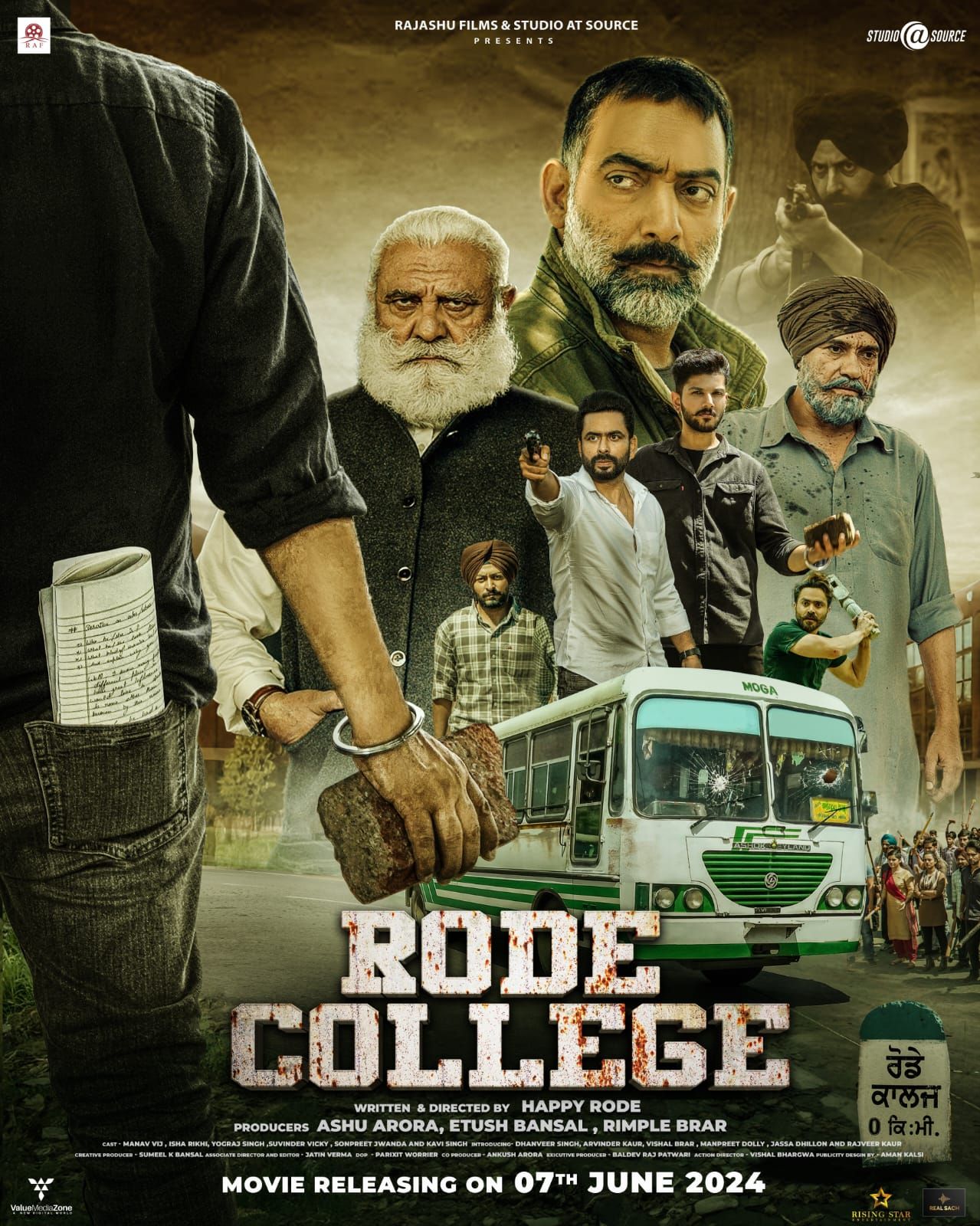 Rode College (2024) Punjabi HDRip