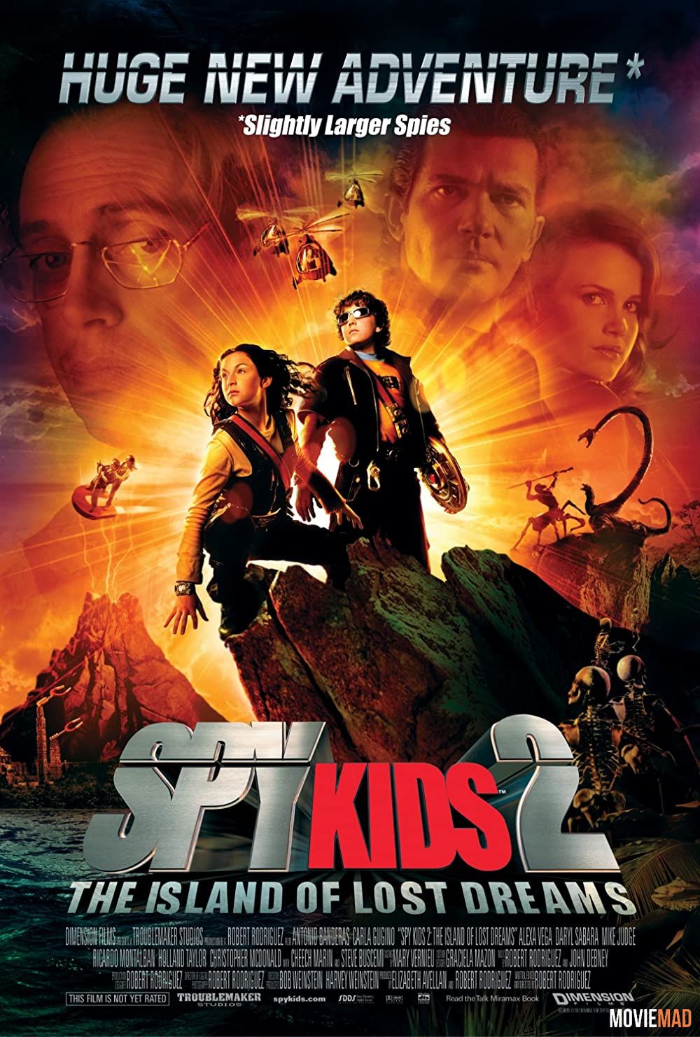 Spy Kids 2: Island of Lost Dreams 2002 Hindi Dubbed BluRay Full Movie 720p 480p