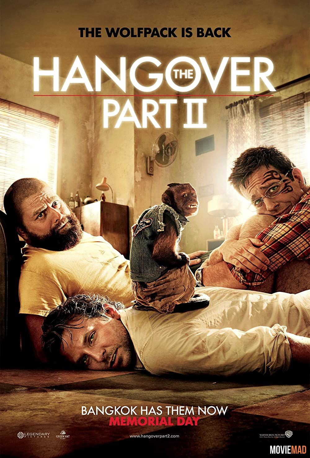 The Hangover Part II 2011 Hindi Dubbed BluRay Full Movie 720p 480p