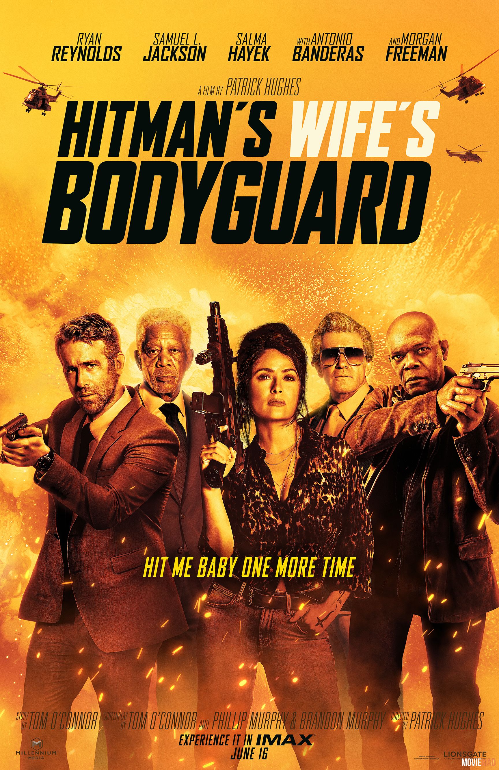 The Hitmans Wifes Bodyguard (2021) English HDRip Full Movie 720p 480p