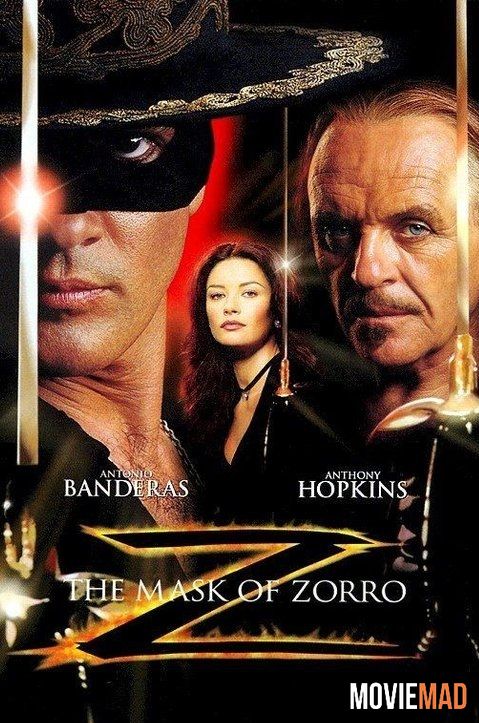 The Mask of Zorro 1998 Hindi Dubbed BluRay Full Movie 720p 480p