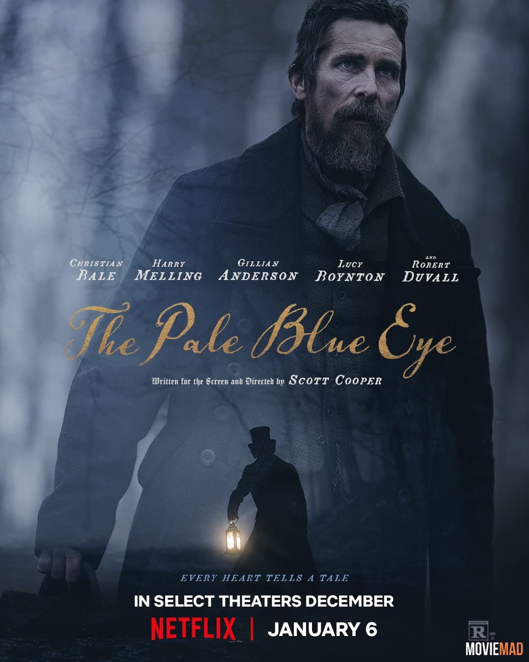 The Pale Blue Eye (2022) Hindi Dubbed ORG WEB DL Full Movie 720p 480p