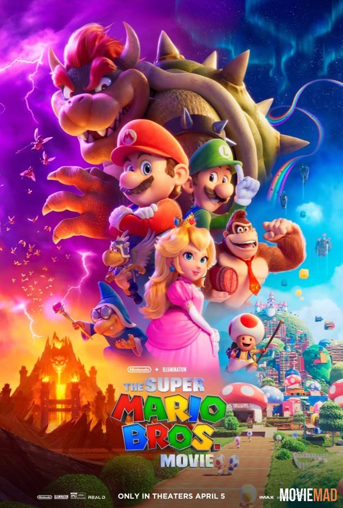 The Super Mario Bros. Movie 2023 (Voice Over) Dubbed WEBRip Full Movie 720p 480p