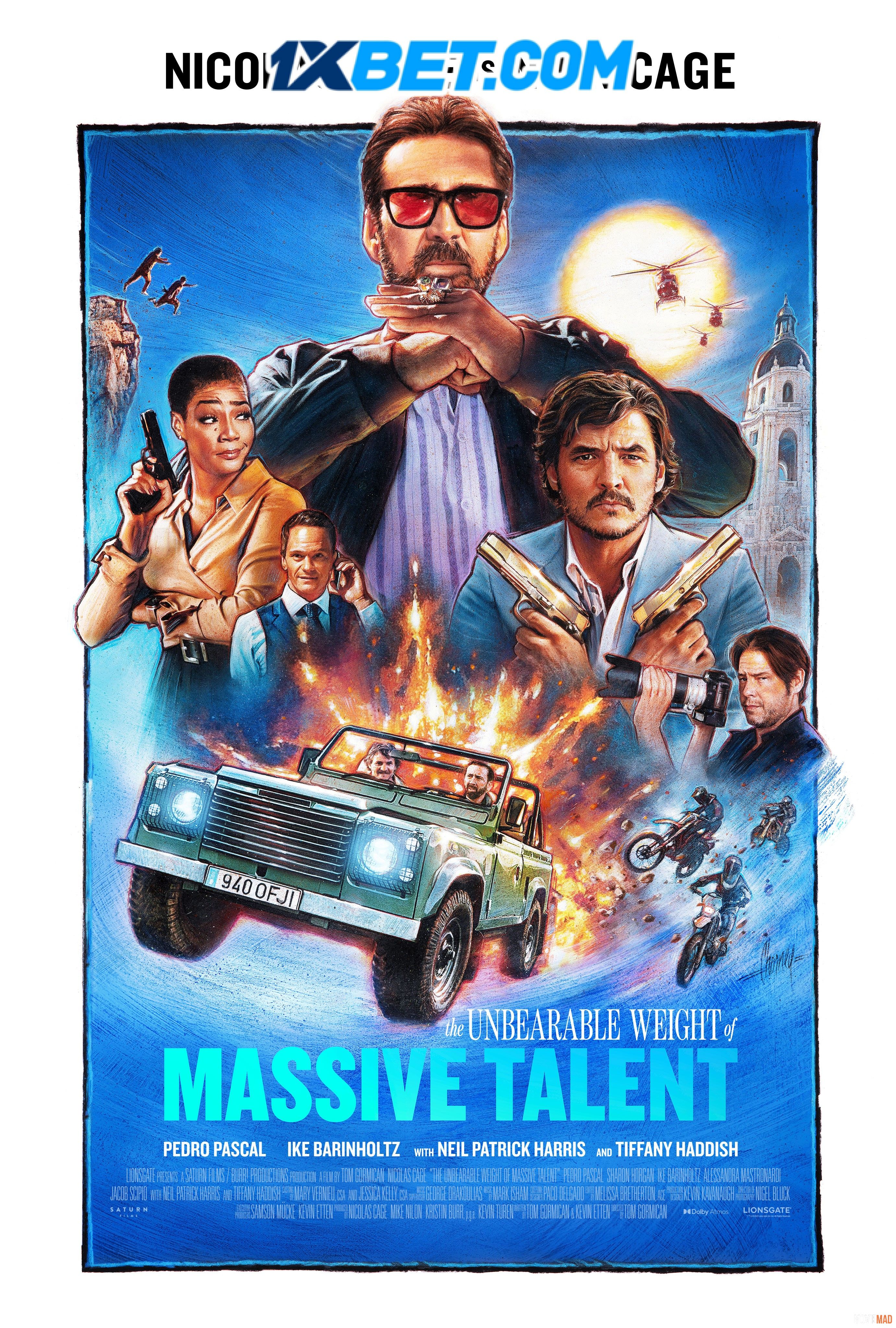 The Unbearable Weight of Massive Talent 2022 Bengali (Voice Over) Dubbed WEBRip Full Movie 720p 480p