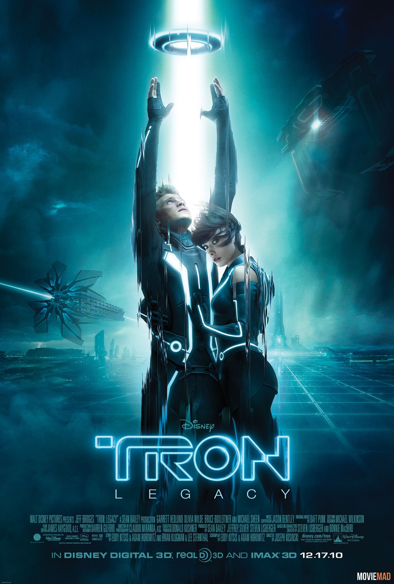 TRON: Legacy 2010 Hindi Dubbed BluRay Full Movie 720p 480p