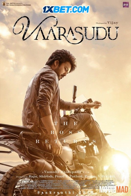 Varisu (2023) Hindi Dubbed pDVDRip Full Movie 1080p 720p 480p