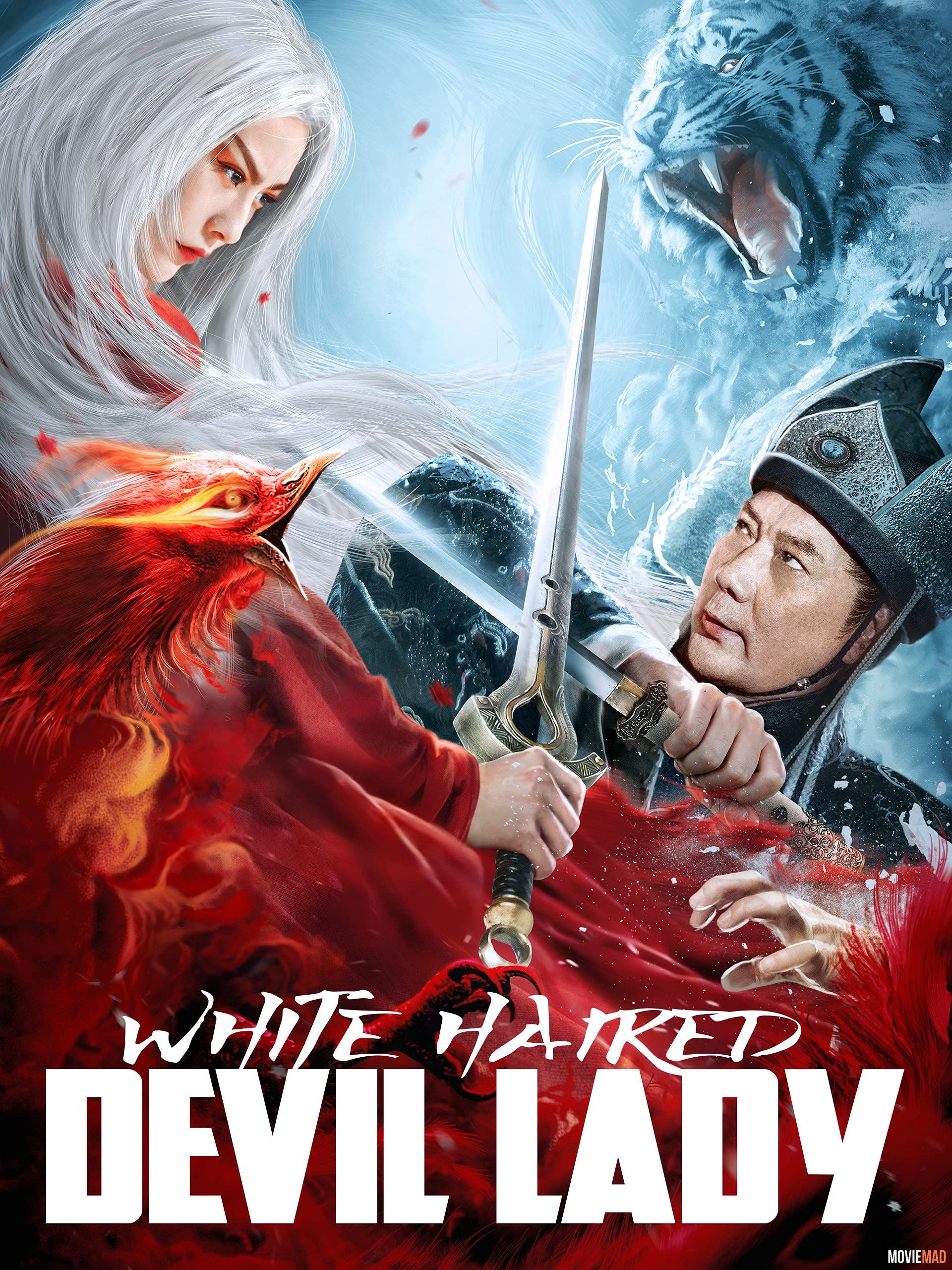 White Haired Devil Lady 2020 Hindi Dubbed ORG HDRip Full Movie 720p 480p