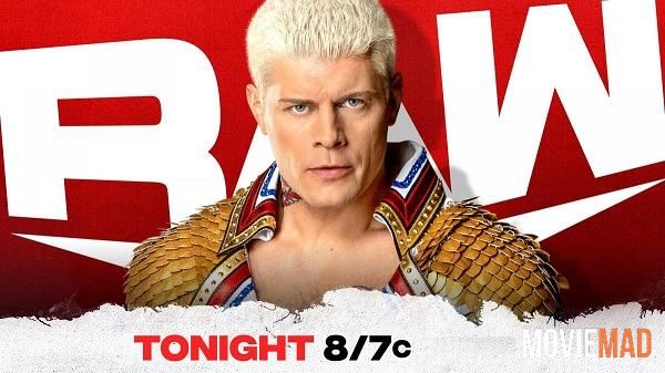 WWE Monday Night Raw 11th April (2022) English HDTV Full Show 720p 480p