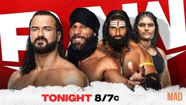 WWE Monday Night Raw 12 July (2021) English HDTV Full Show 720p 480p